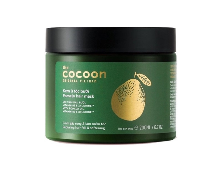 Kem ủ tóc bưởi Cocoon giảm gãy rụng và làm mềm tóc